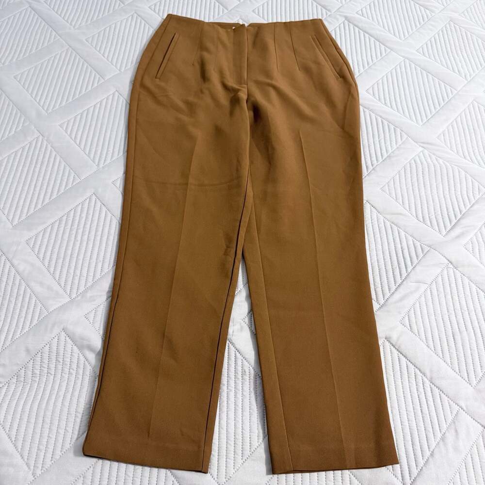 Nine West Tapered Brown Pants Size 8